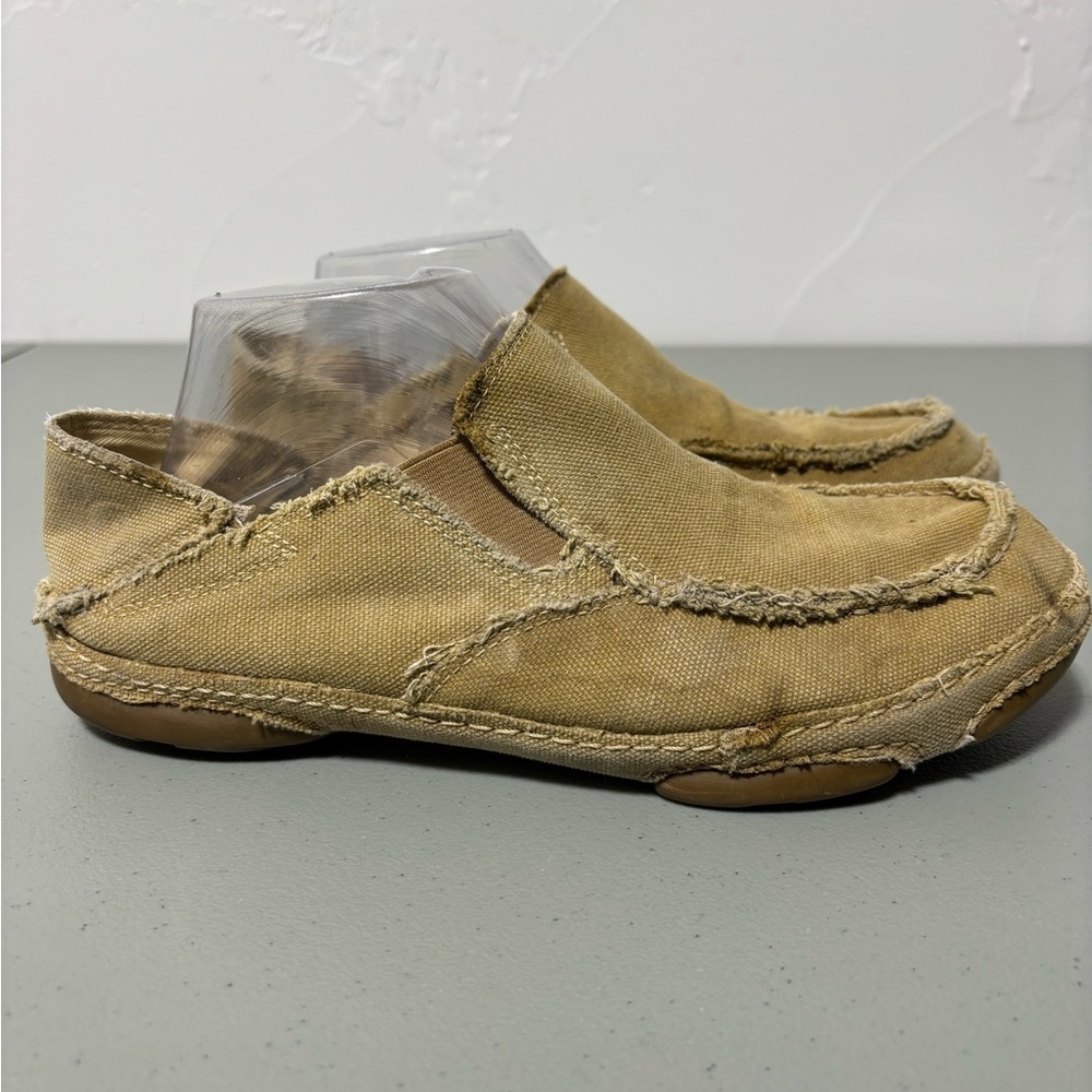 Tony Lama Men's Casual Canvas Slip On Loafer Size 8.5D